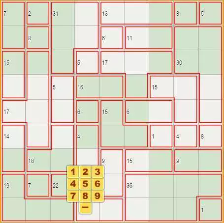 Судоку убийца - Killer Sudoku разгадывать онлайн бесплатно