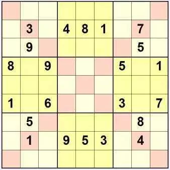 Как разгадывать Диагональные Судоку (Sudoku X)