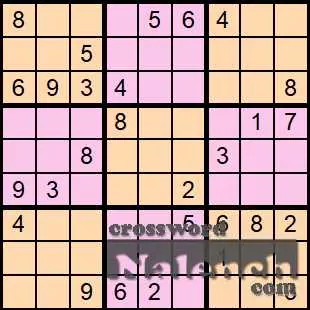 Разгадать Sudoku 1-9 онлайн
