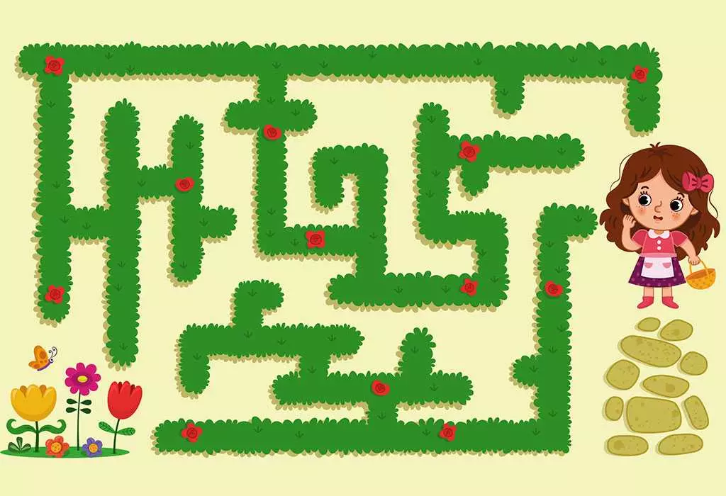 Maze game helps in hand-eye coordination, improves problem solving ability