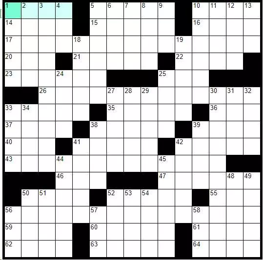 Solve English Daily Crossword «Checks And Balances» online