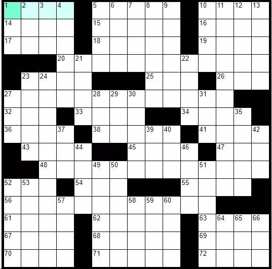 Solve English Daily Crossword «Fourth of July» online