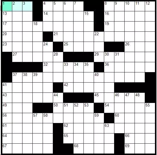 Solve English Daily Crossword «Justice League» online