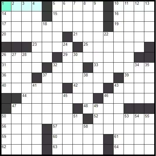 Solve English Classic Crossword «Move quickly» online