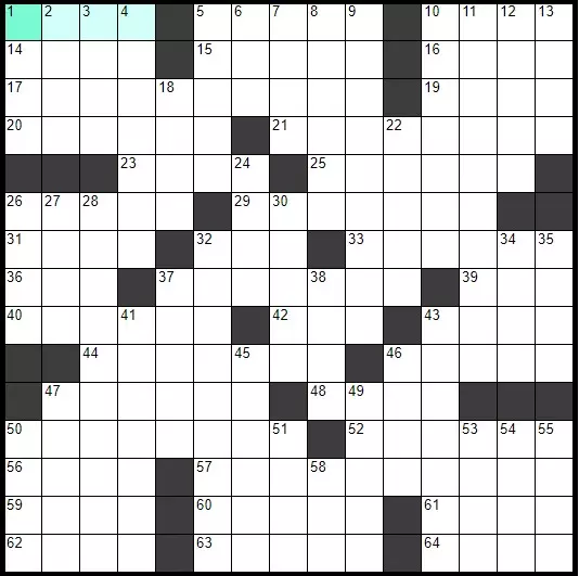 Solve English Classic Crossword «Brigham Young's destination» online