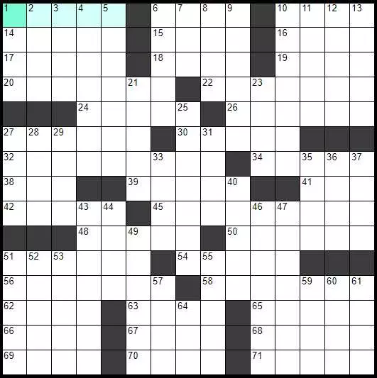 Solve English Classic Crossword «American Fur Company founder» online