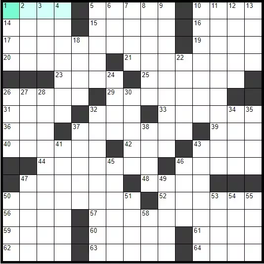 Solve English Classic Crossword «Hardly rosy» online