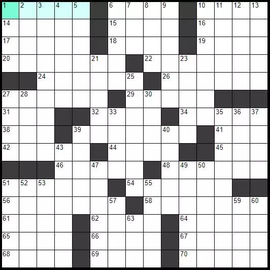 Solve English Classic Crossword «Adroit» online