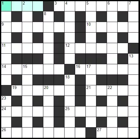 Solve English Quick Crossword «Shed, throw off» online