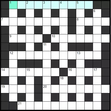 Solve English Quick Crossword «In the open air» online