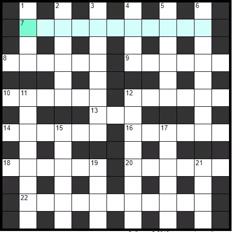 Solve English Quick Crossword «Delighted» online