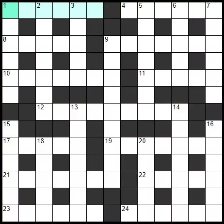 Solve English Quick Crossword «Crush flat» online