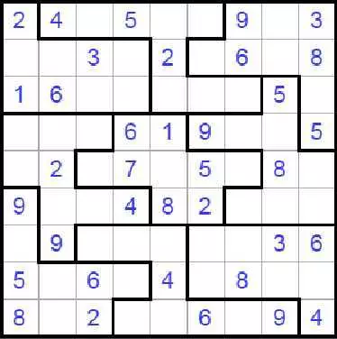 Irregular sudoku 8 разгадывать онлайн бесплатно