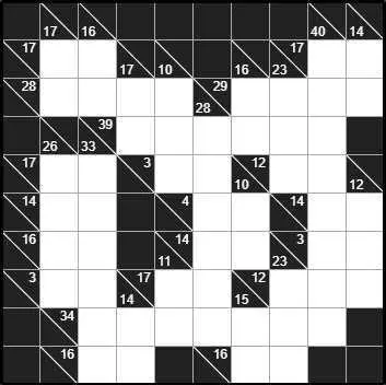 Solve Kakuro 10x10 #3 Very Difficult online