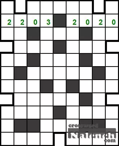 Numerical crossword 9x11 22.03 разгадывать онлайн бесплатно