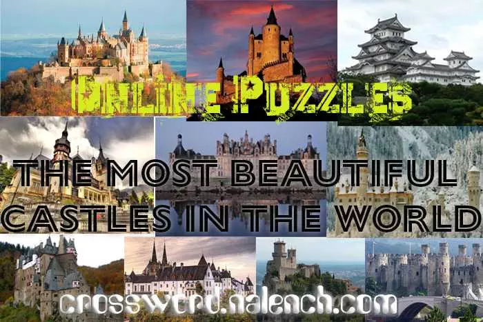 Online puzzles «The most beautiful castles in the world»